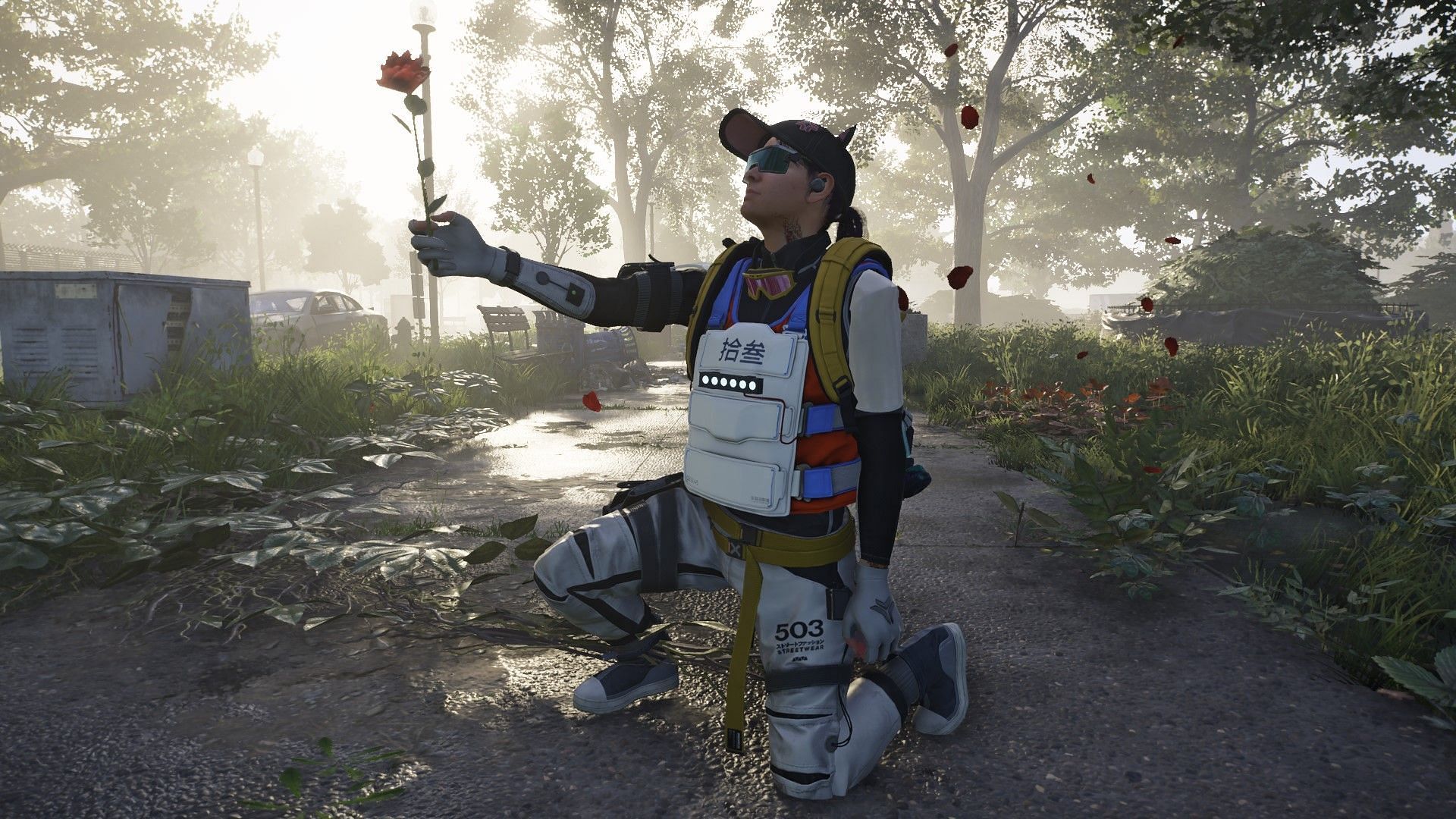 Emoting with some of the top builds for the open world in The Division 2.