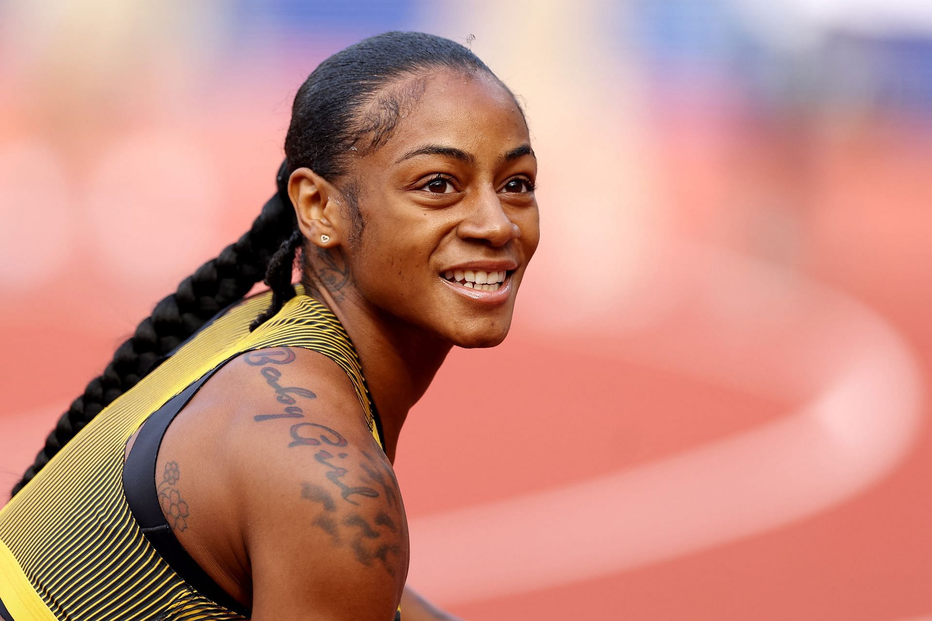 Sha&#039;Carri Richardson will compete in her first Olympics at the 2024 Paris Games. (Image by Getty)