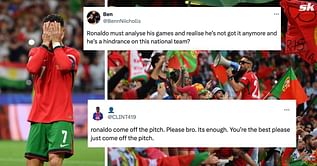 “You’re no longer at your peak”, “It’s enough” - Cristiano Ronaldo sent honest verdict by fans after Portugal get knocked out of Euro 2024