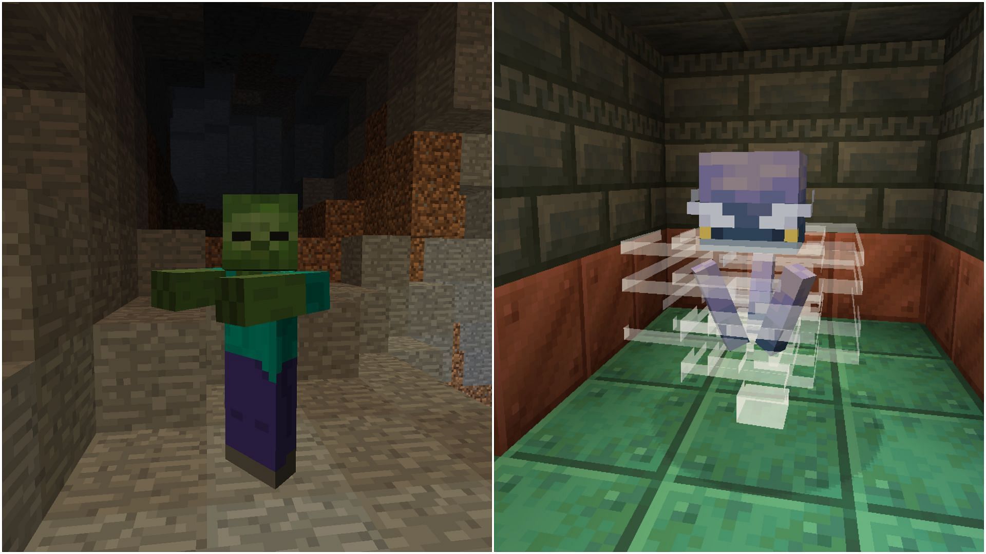 Mojang has drastically improved mob animations in recent updates (Image via Mojang Studios)