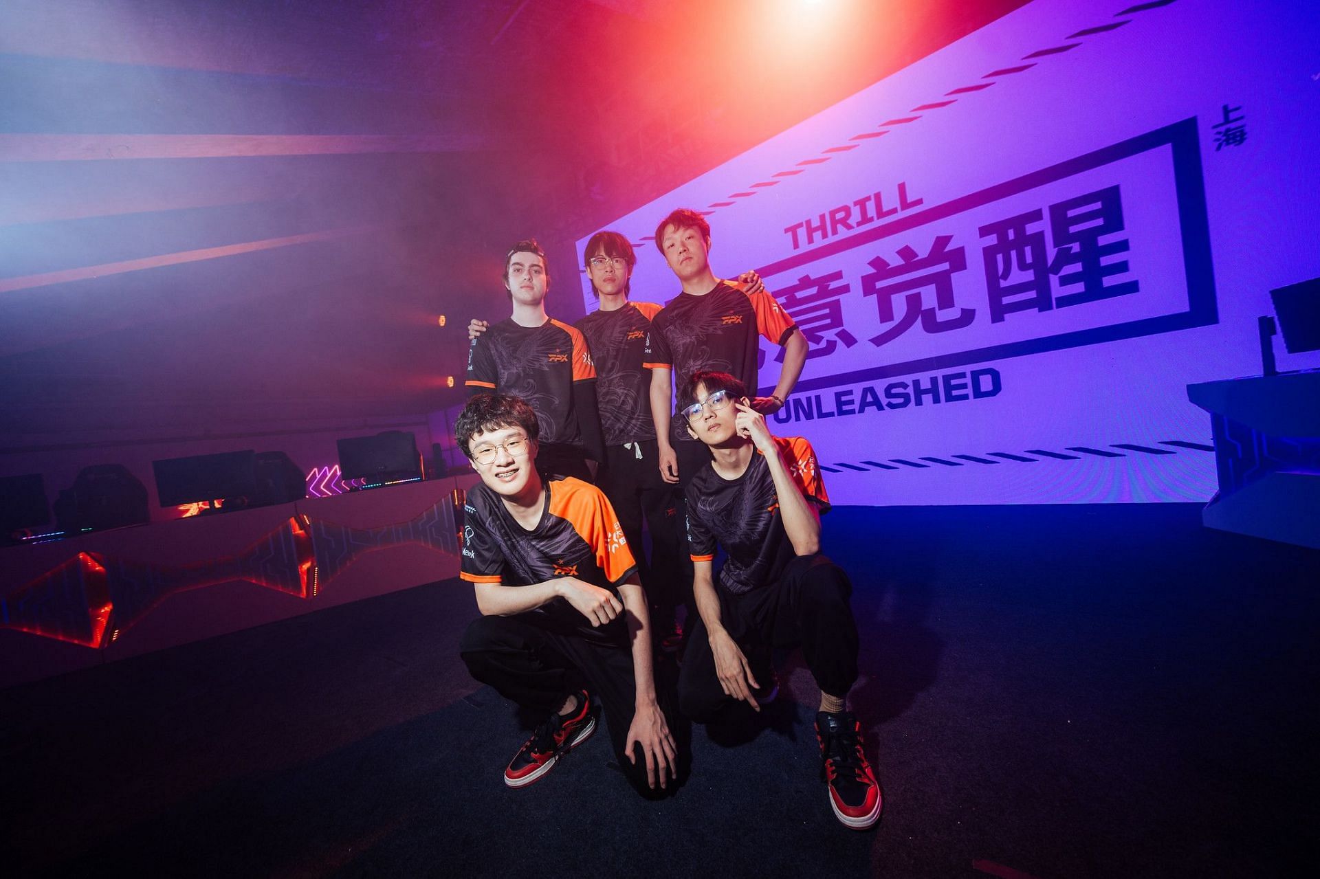 FunPlus Phoenix at Valorant Masters Shanghai (Image via Riot Games)