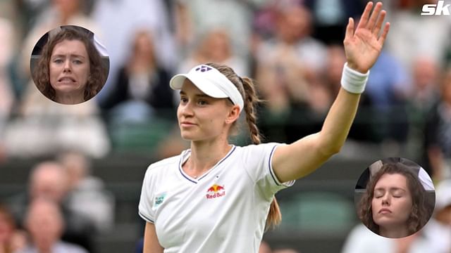 In Pictures: Elena Rybakina's sister Anna steals the spotlight during  Kazakh's Wimbledon QF win with her rollercoaster of emotions on display