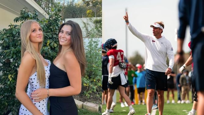 IN PHOTOS: Old Miss HC Lane Kiffin’s daughter Presley dons polka dot dress on a date with her “girls”