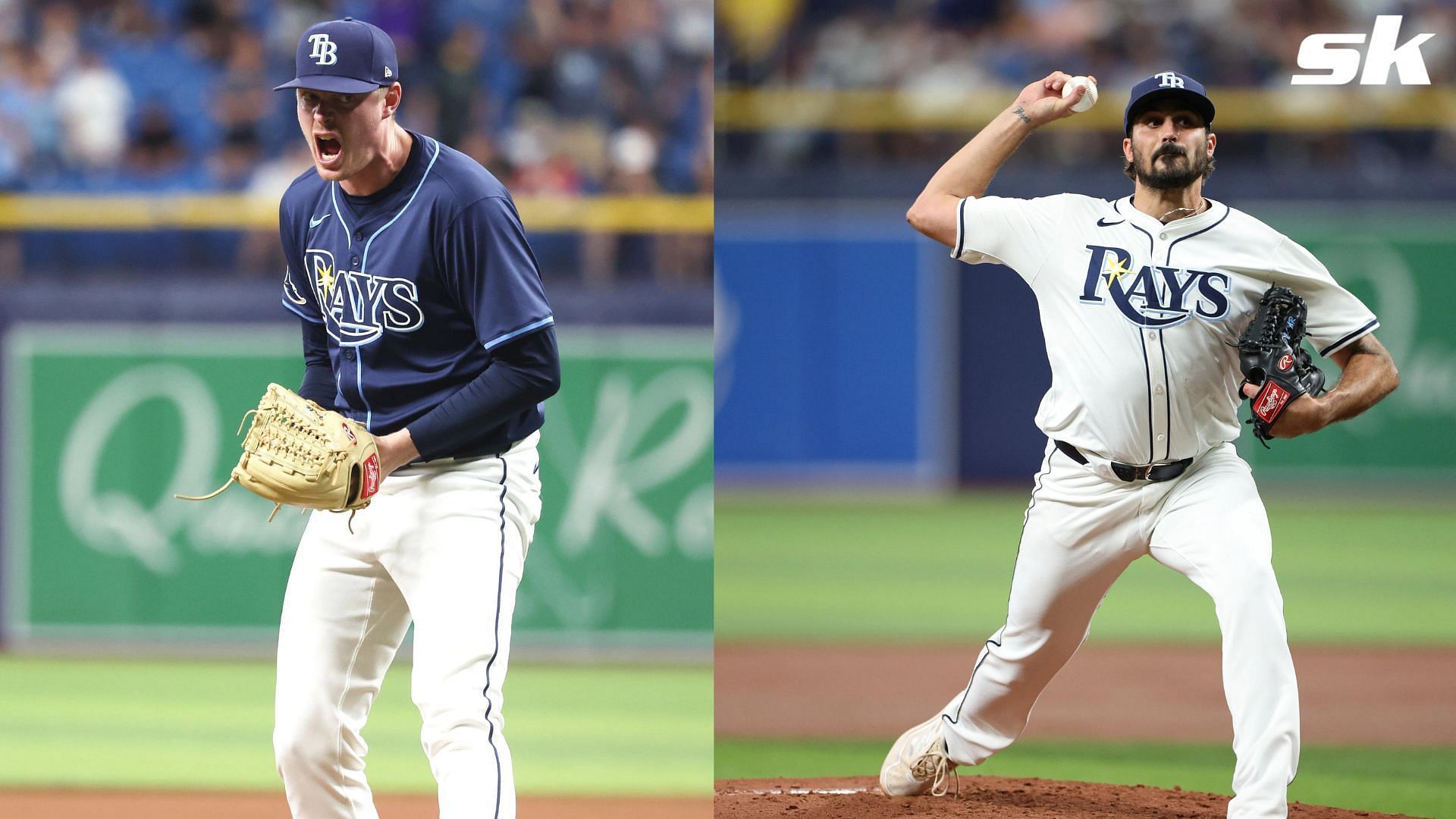 Pete Fairbanks and Zach Eflin are two players who could be traded by the Tampa Bay Rays before the deadline (Photo Source: IMAGN)