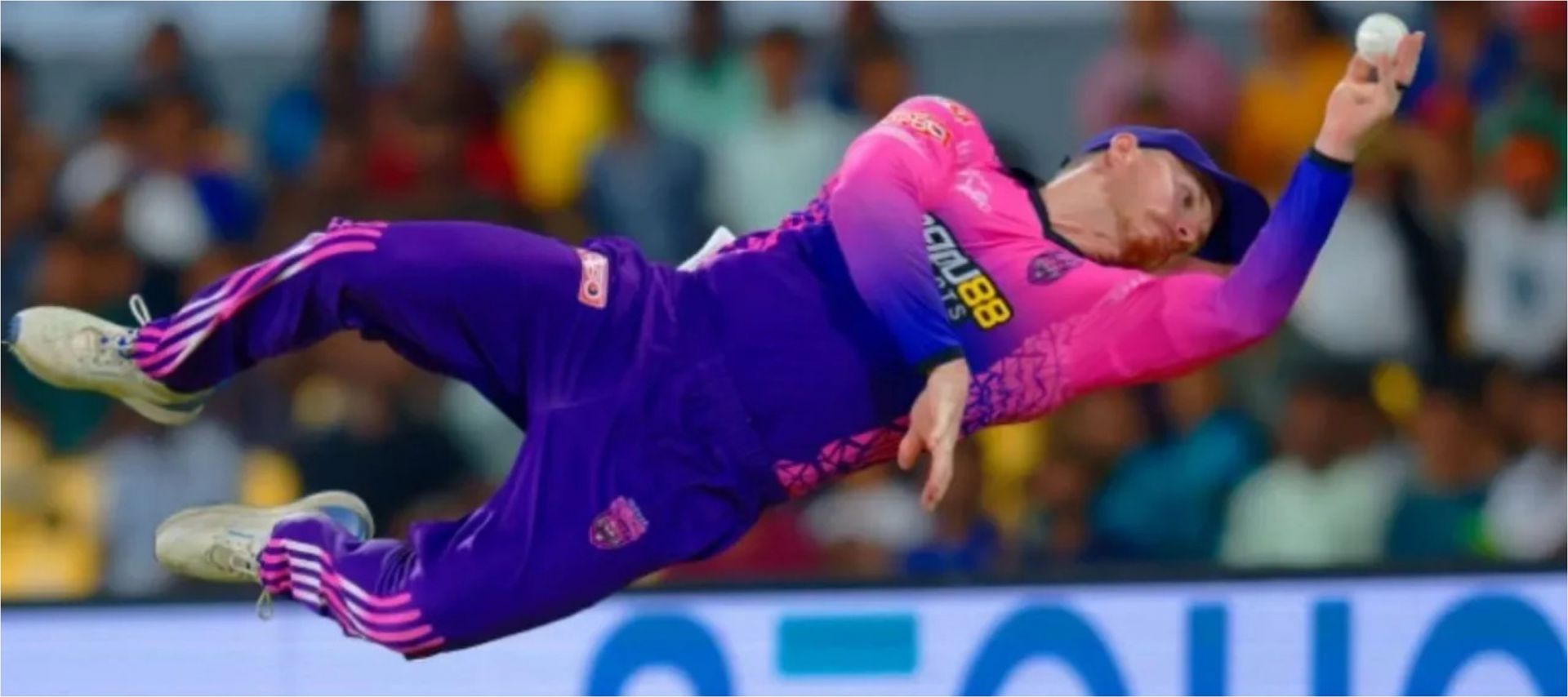 WATCH: Colombo Strikers' Glenn Phillips produces an acrobatic fielding effort on the boundary line during LPL 2024
