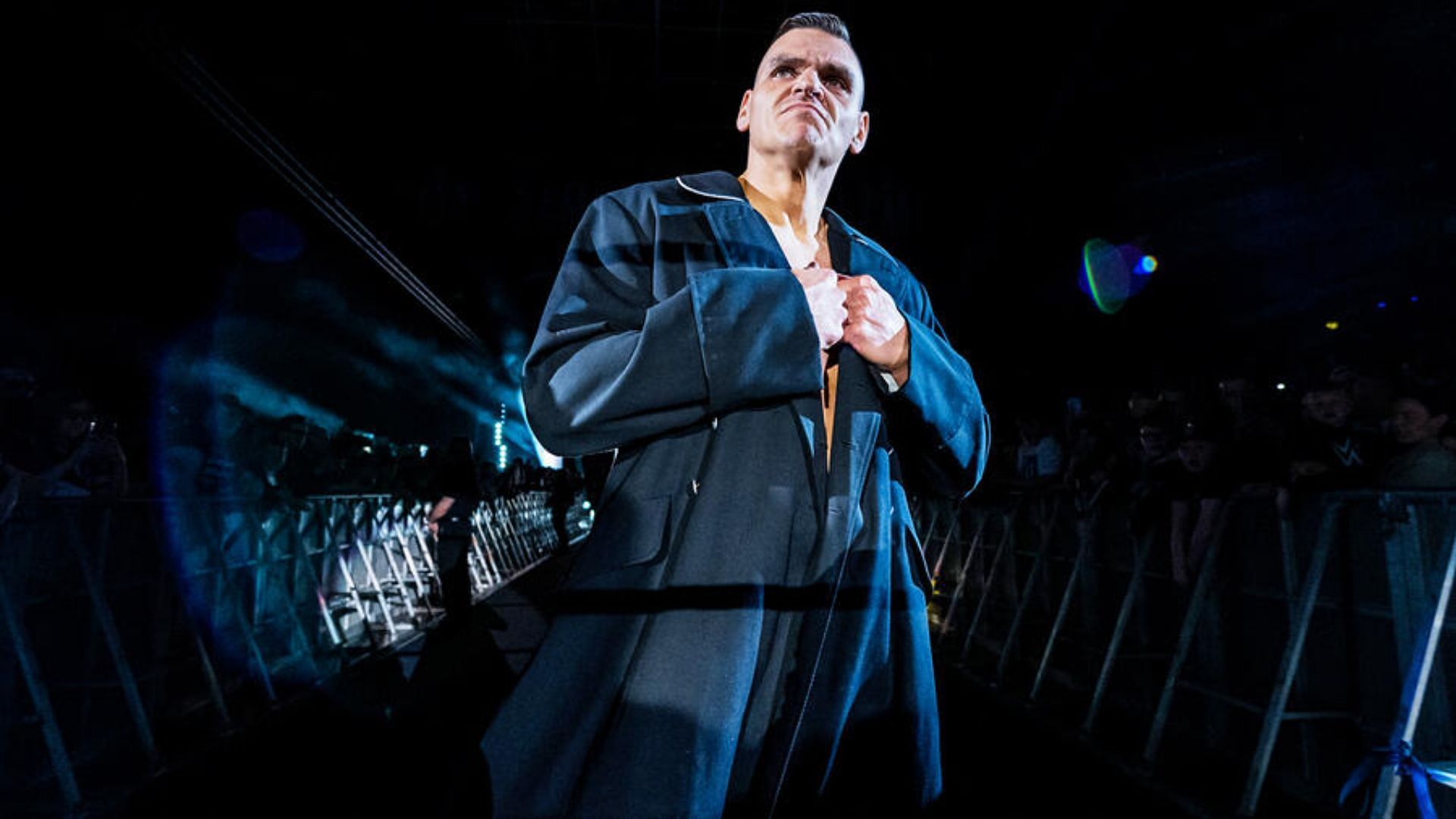 Gunther performs on RAW [Photo credit: WWE]