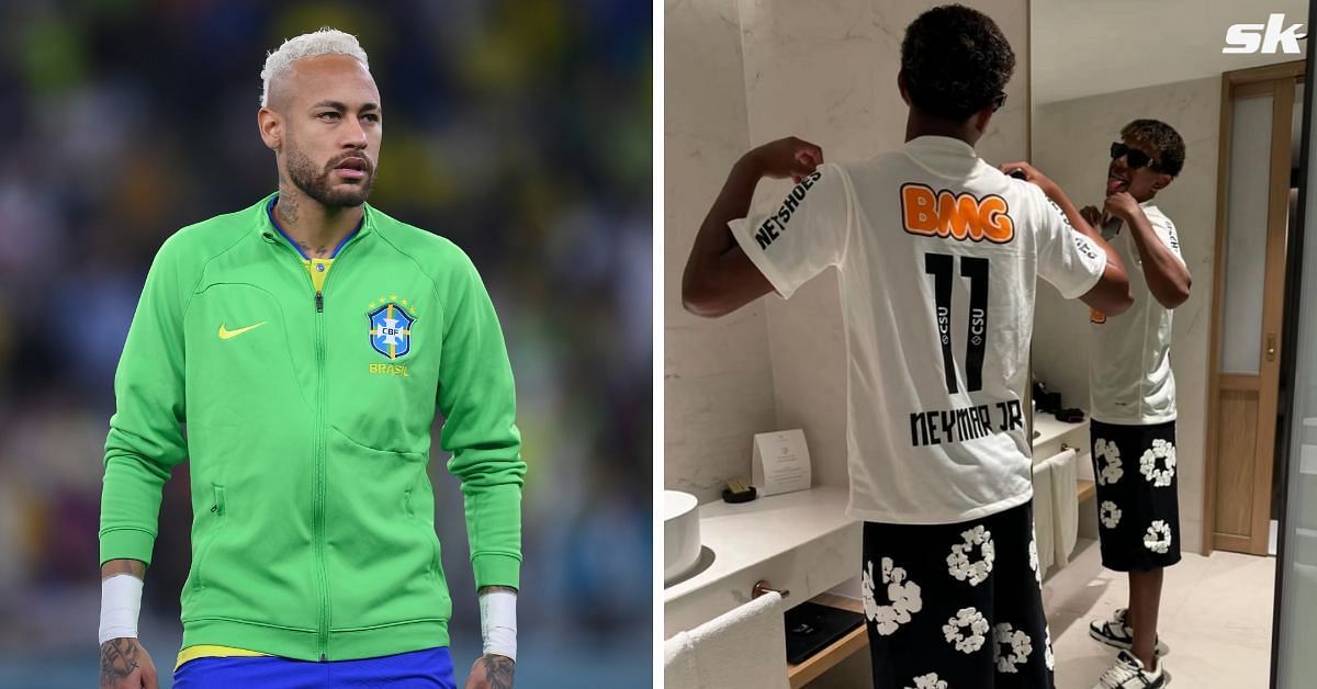 Santos extend unique proposal to Lamine Yamal after he&rsquo;s spotted wearing Neymar jersey on vacation