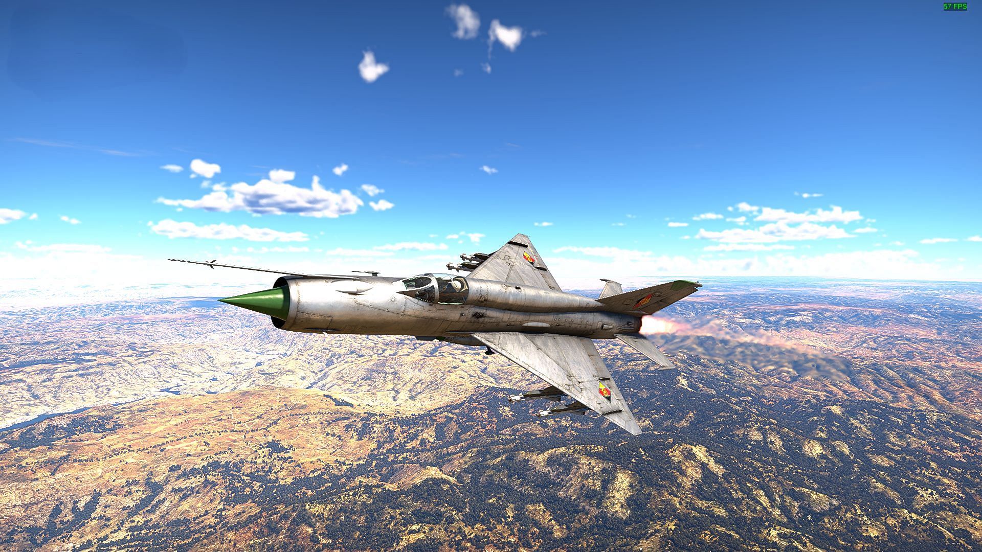 The MiG-21MF in War Thunder (Image via Gaijin Entertainment)