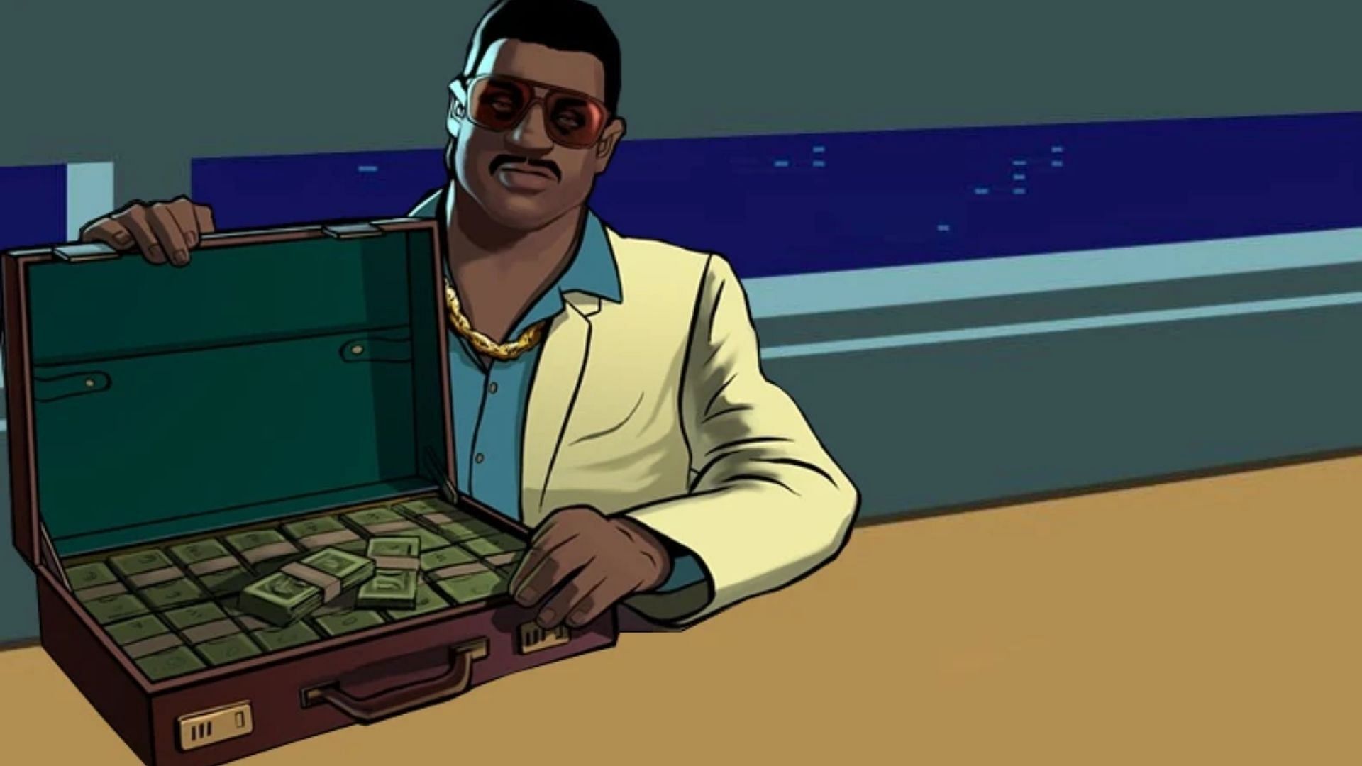 An artwork from GTA Vice City Stories (Image via Rockstar Games)