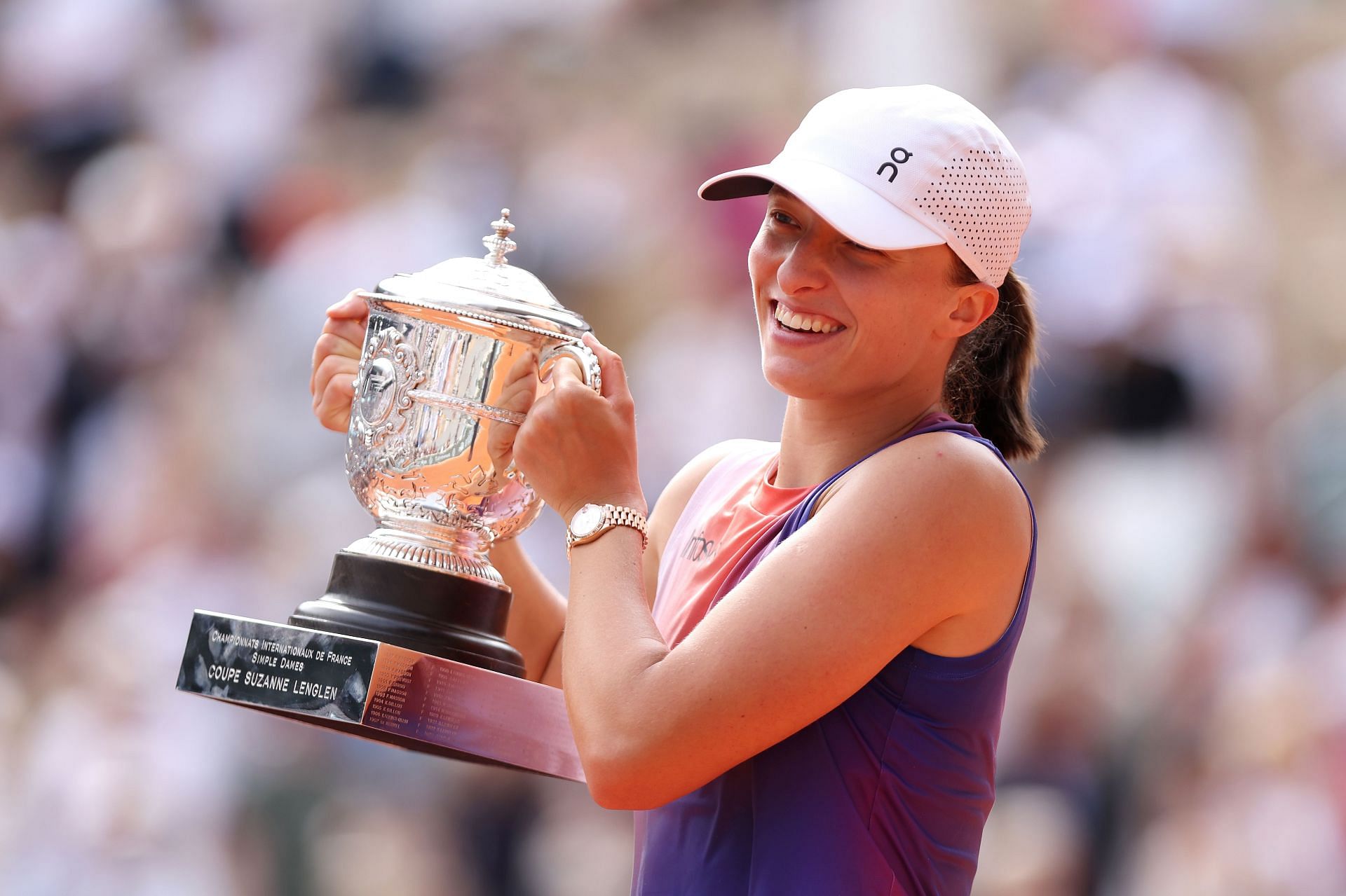 Iga Swiatek is the top seed at the Paris Olympics. (Photo: Getty)