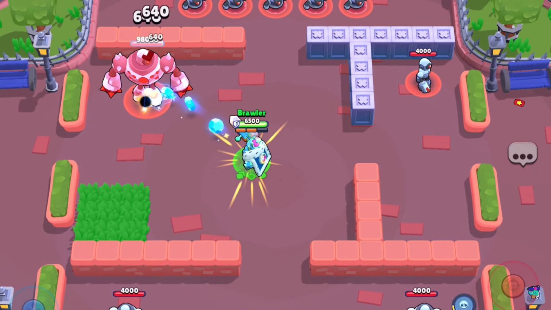 Rico using his main attack (Image via NotKon/YouTube || Supercell)