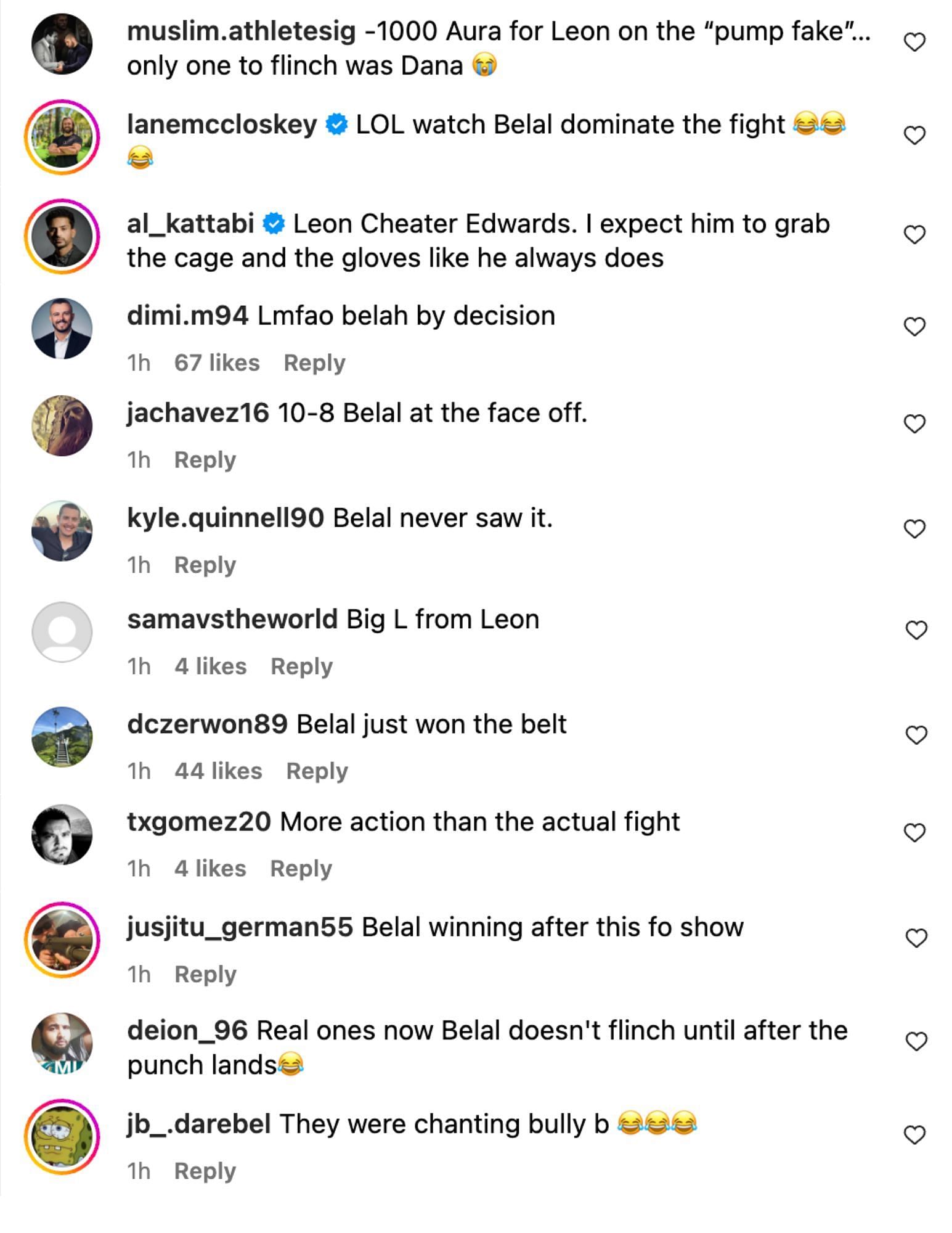 Fans react to Leon Edwards&#039; failed stunt at the UFC 304 press conference. [via @mmafighting on Instagram]