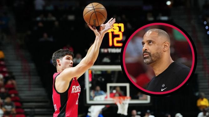Ime Udoka identifies key attributes of #3 draft pick that have impressed Rockets in NBA Summer League