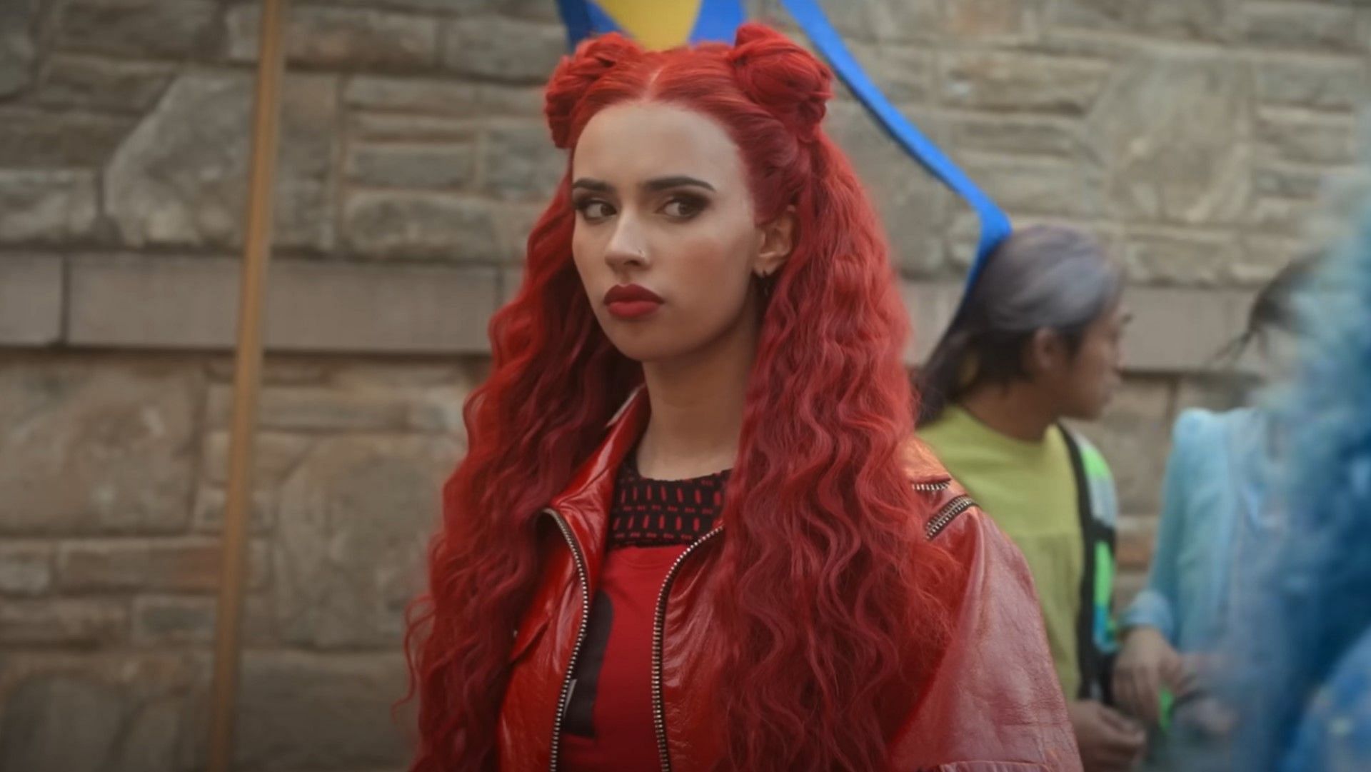 A still from Descendants: The Rise of Red (Image via Youtube/Disney+)