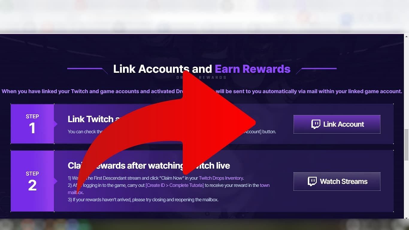 You gotta link your account to Twitch first (Image via Nexon)