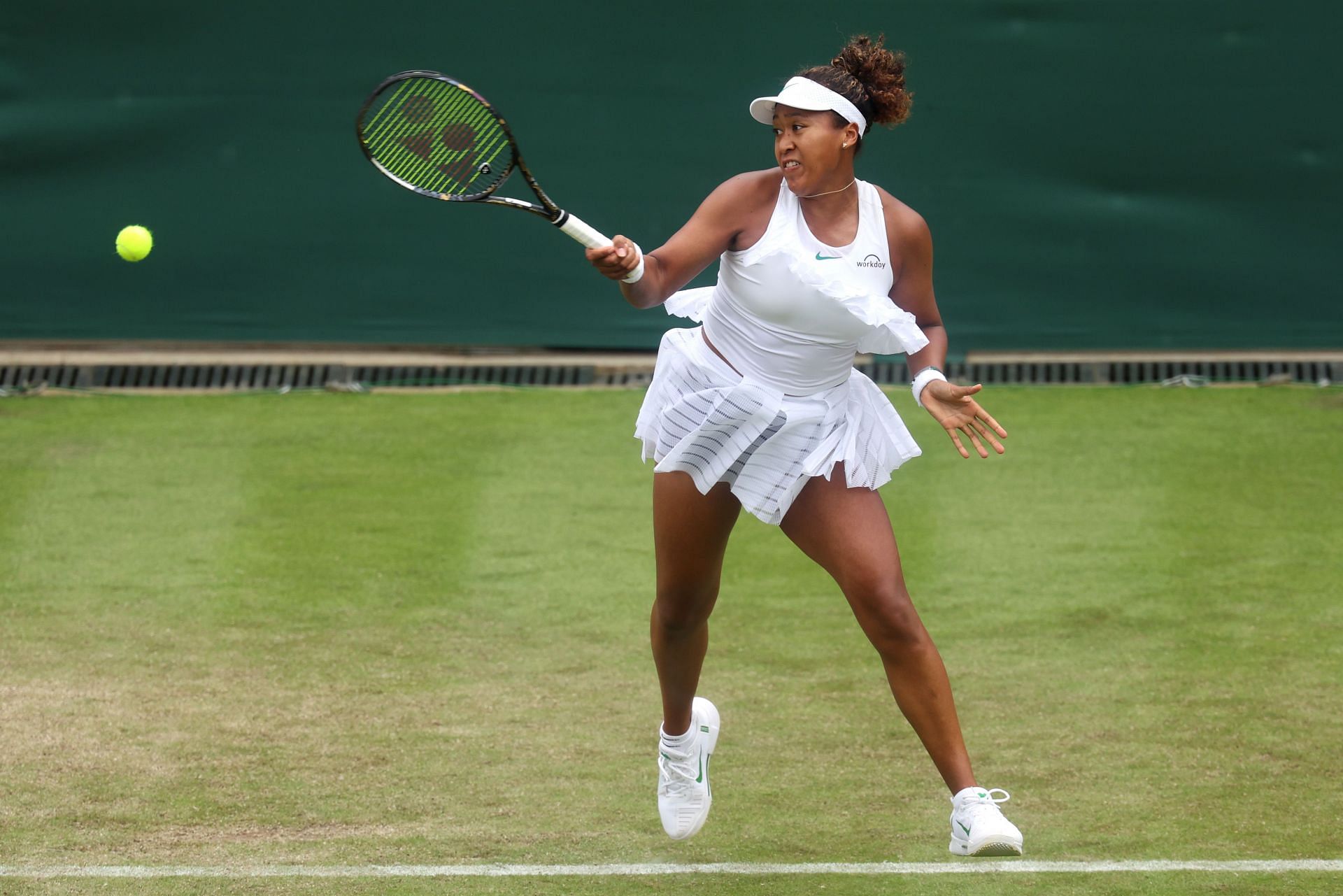 Naomi Osaka at The Championships - Wimbledon 2024.