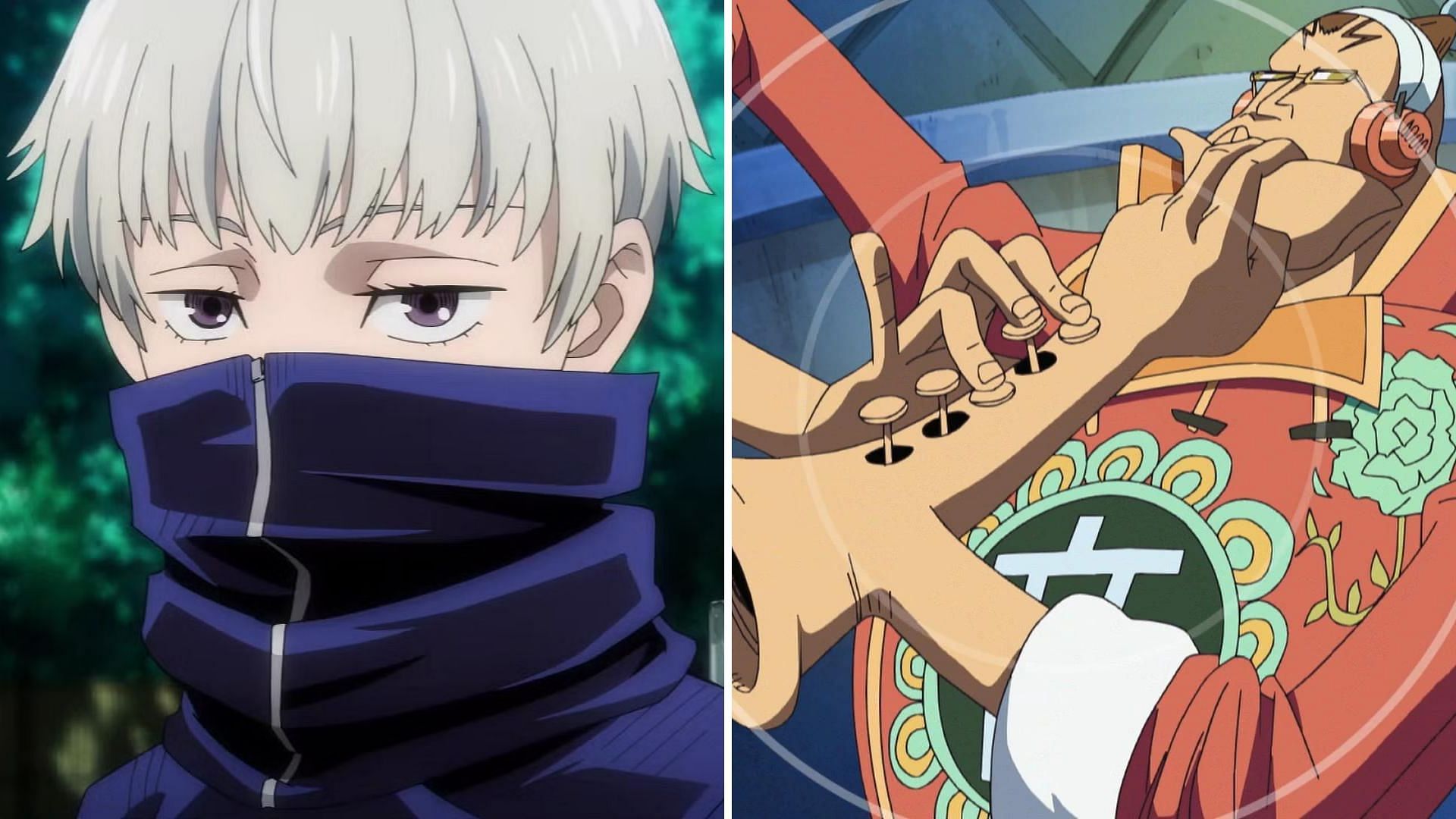 Inumaki Toge and the Oto Oto no Mi (Images via MAPPA and Toei Animation)