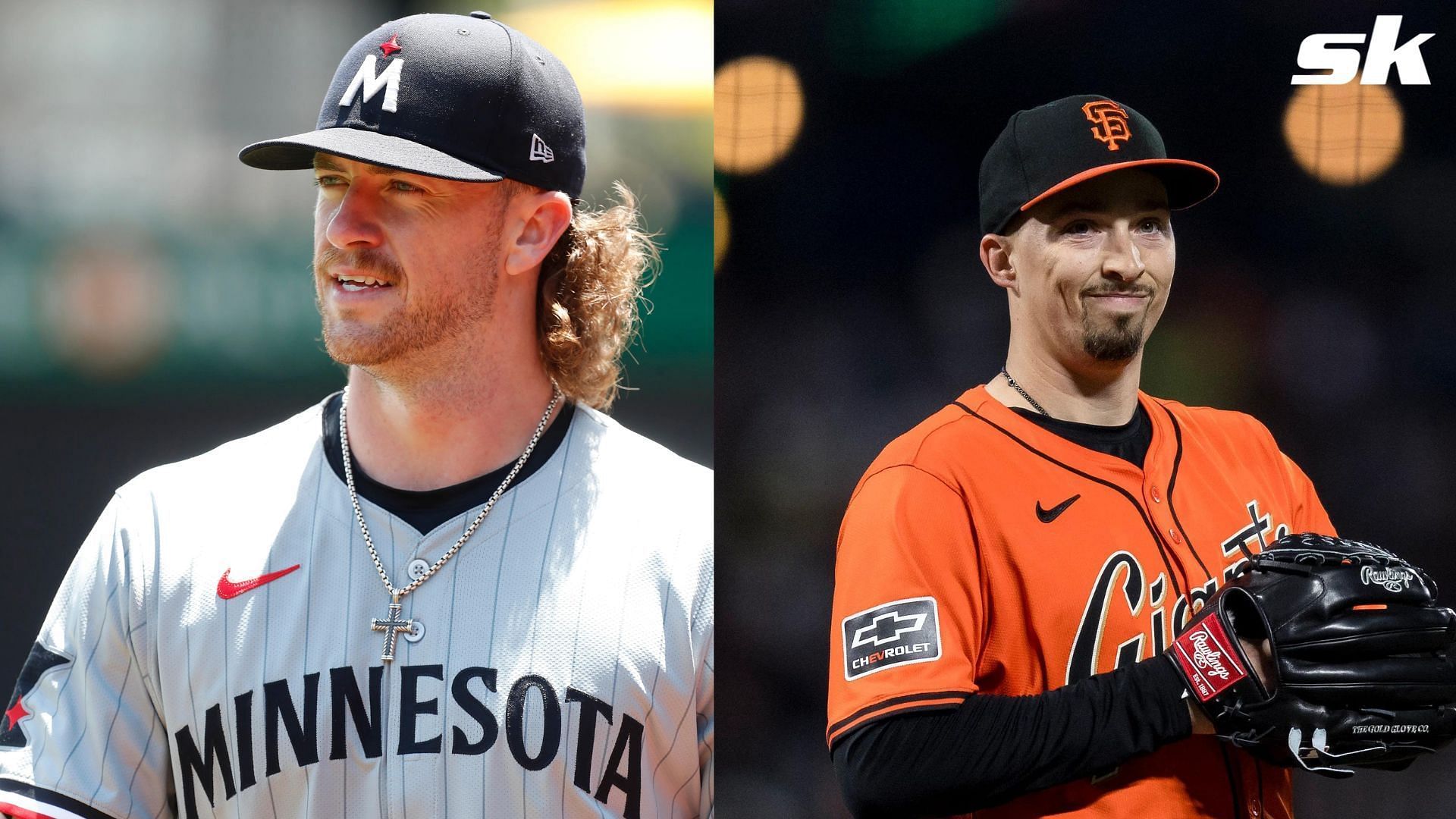 Chris Paddack and Blake Snell