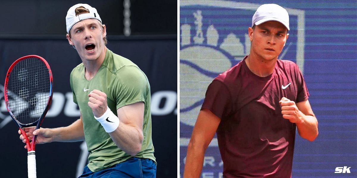 Denis Shapovalov (L) and Miomir Kecmanovic (Images: Getty)