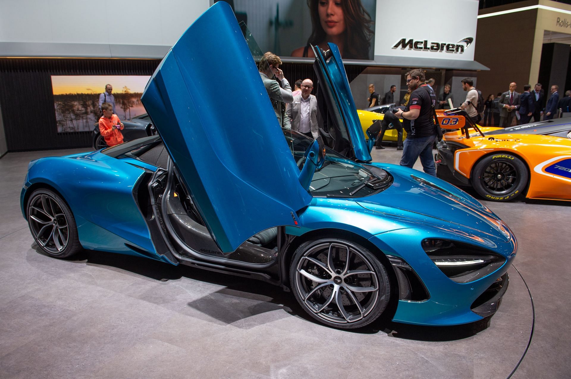 McLaren 720S is displayed during the second press day at the 89th Geneva International Motor Show on March 6, 2019 in Geneva, Switzerland. (Photo by Robert Hradil/Getty Images) )