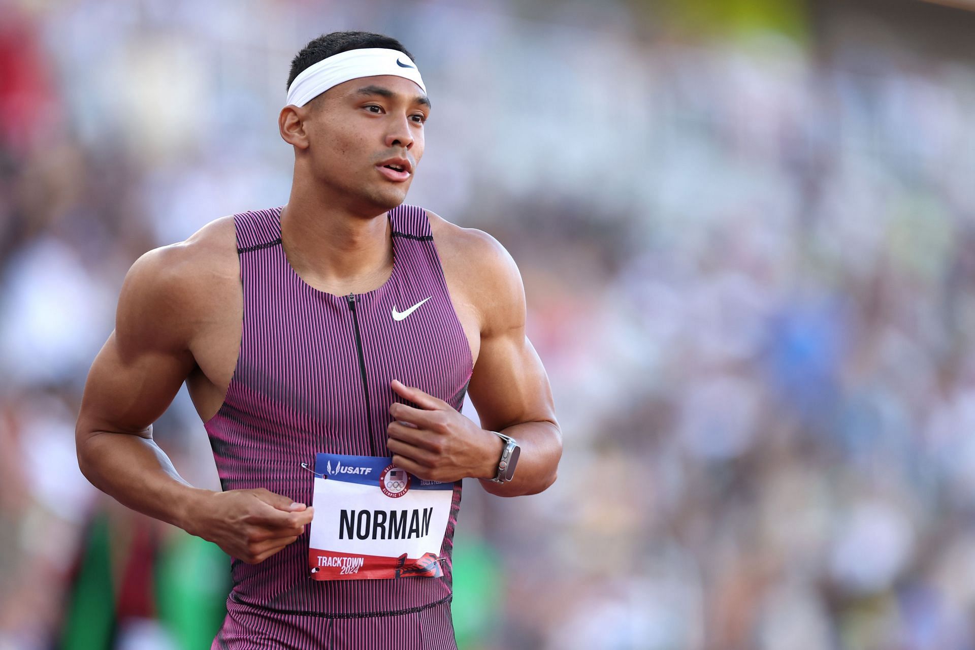 Michael Norman impressed at the U.S Olympic Trials