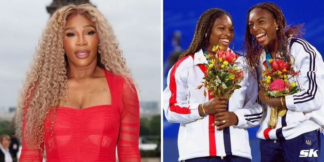 Serena Williams discloses how she became Olympic pins collector after "shockingly" not qualifying for singles in Sydney as she goes trading in Paris