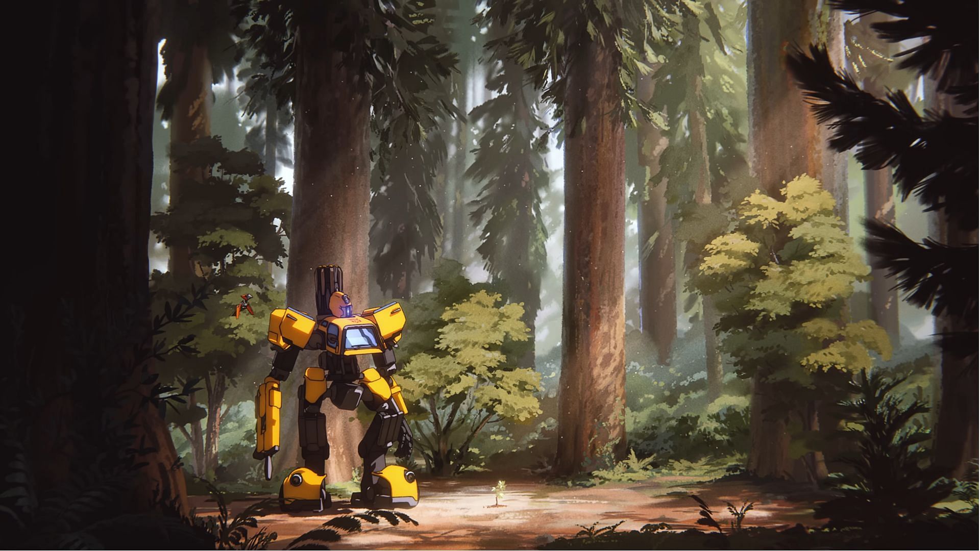 Bumblebee Bastion in Overwatch 2 (Image via YouTube/@PlayOverwatch)