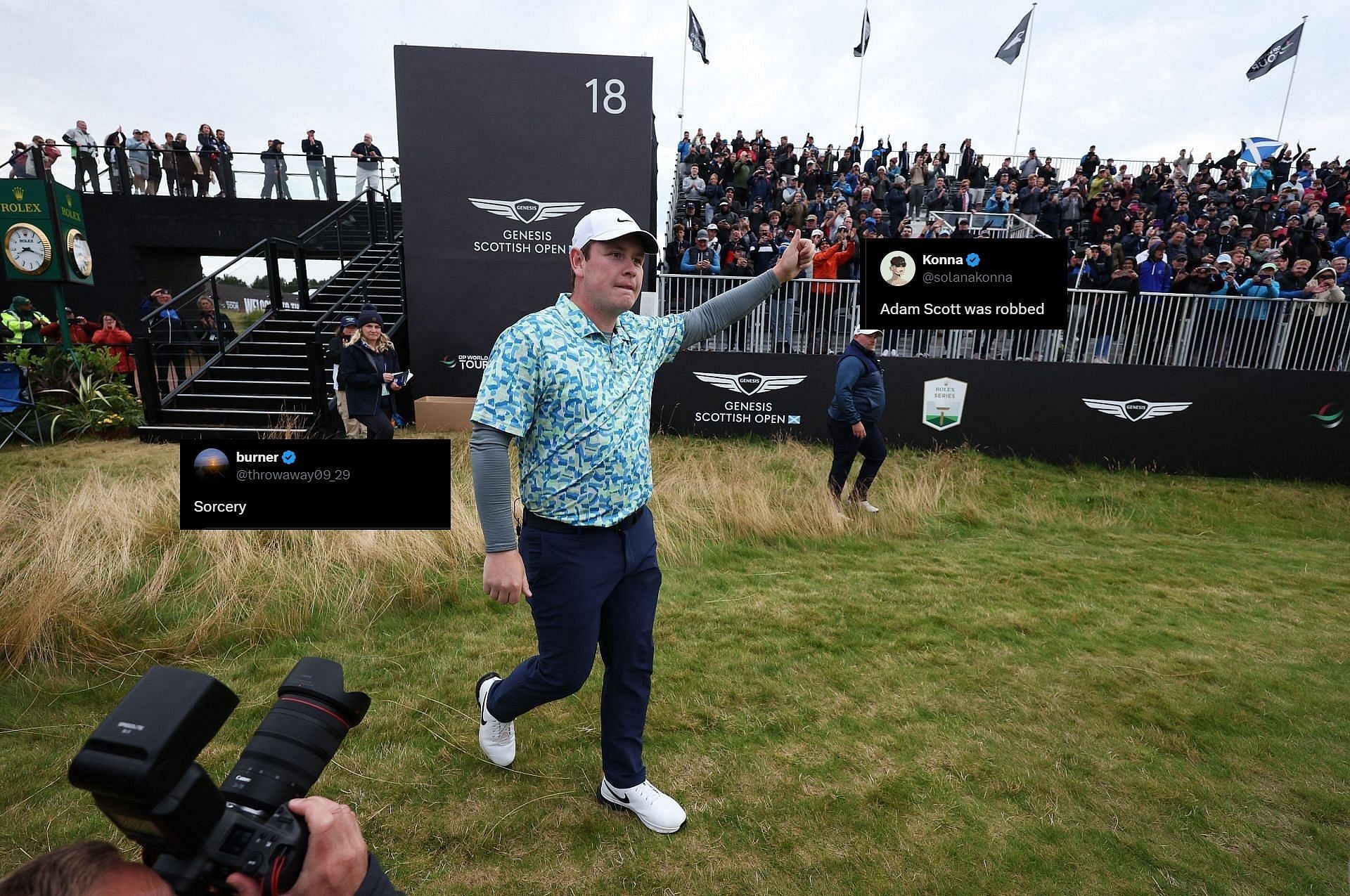 Rober MacIntyre wins the Genesis Scottish Open (Image via Getty)