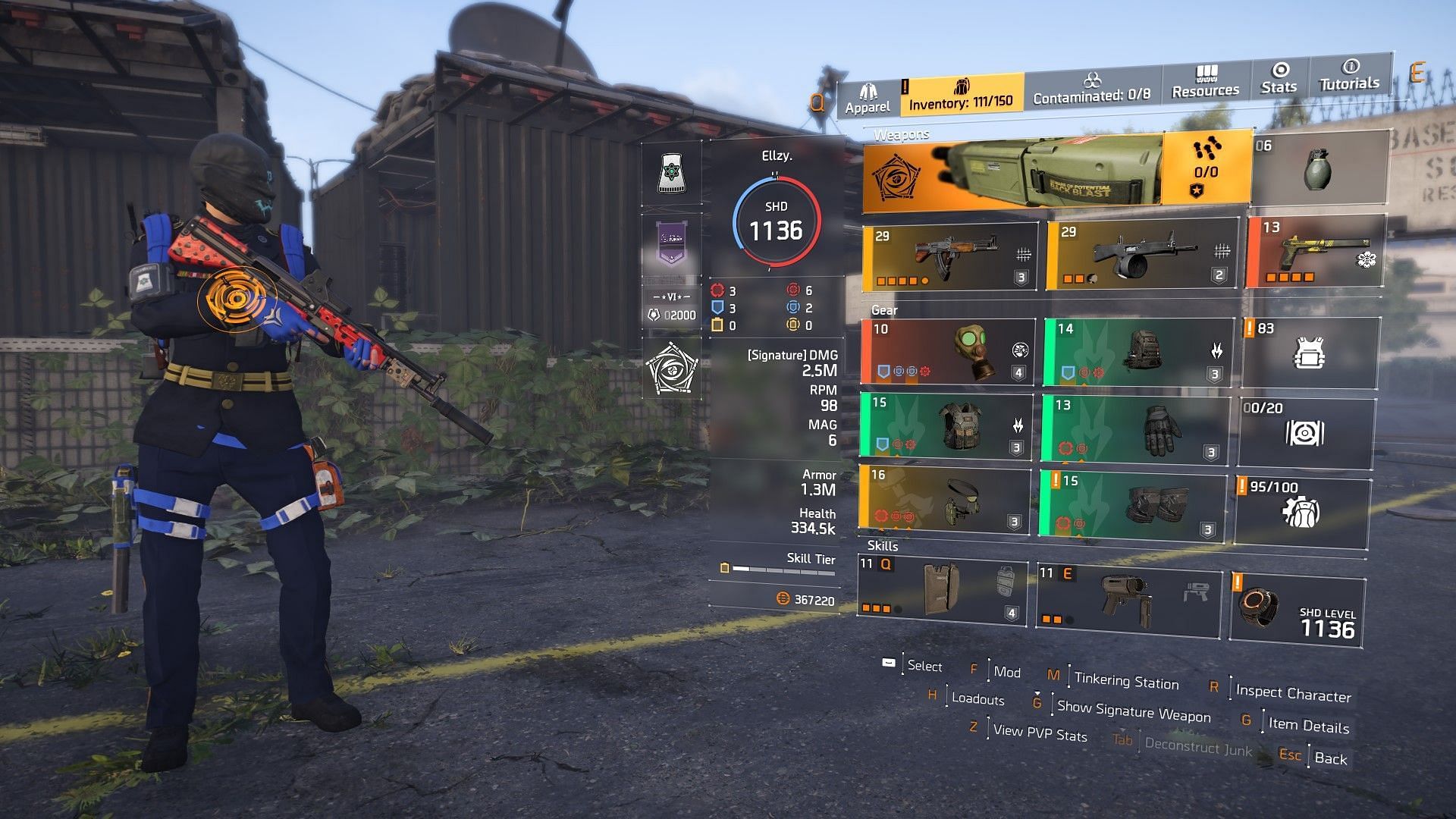 One of the more fun Hybrid builds for the open world in The Division 2 (Image via Ubisoft)