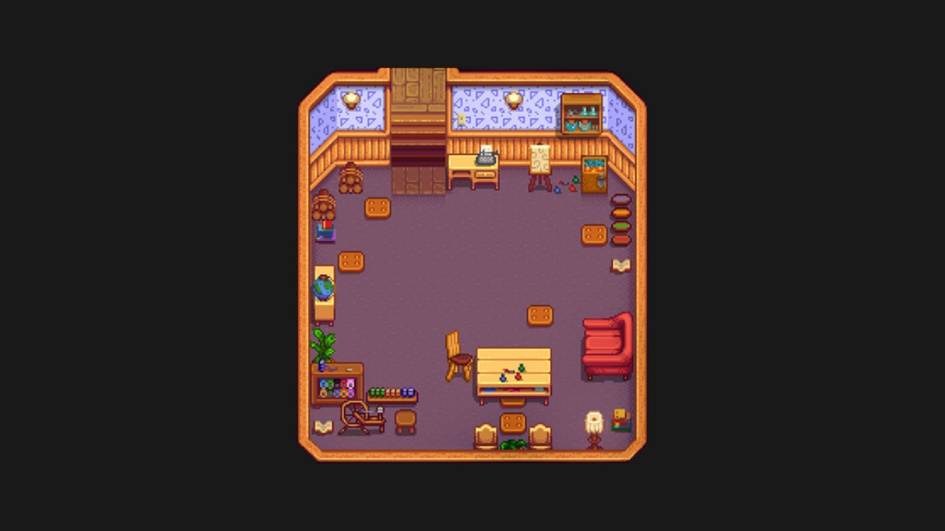 Craft Room after completing the bundle set (Image via ConcernedApe)