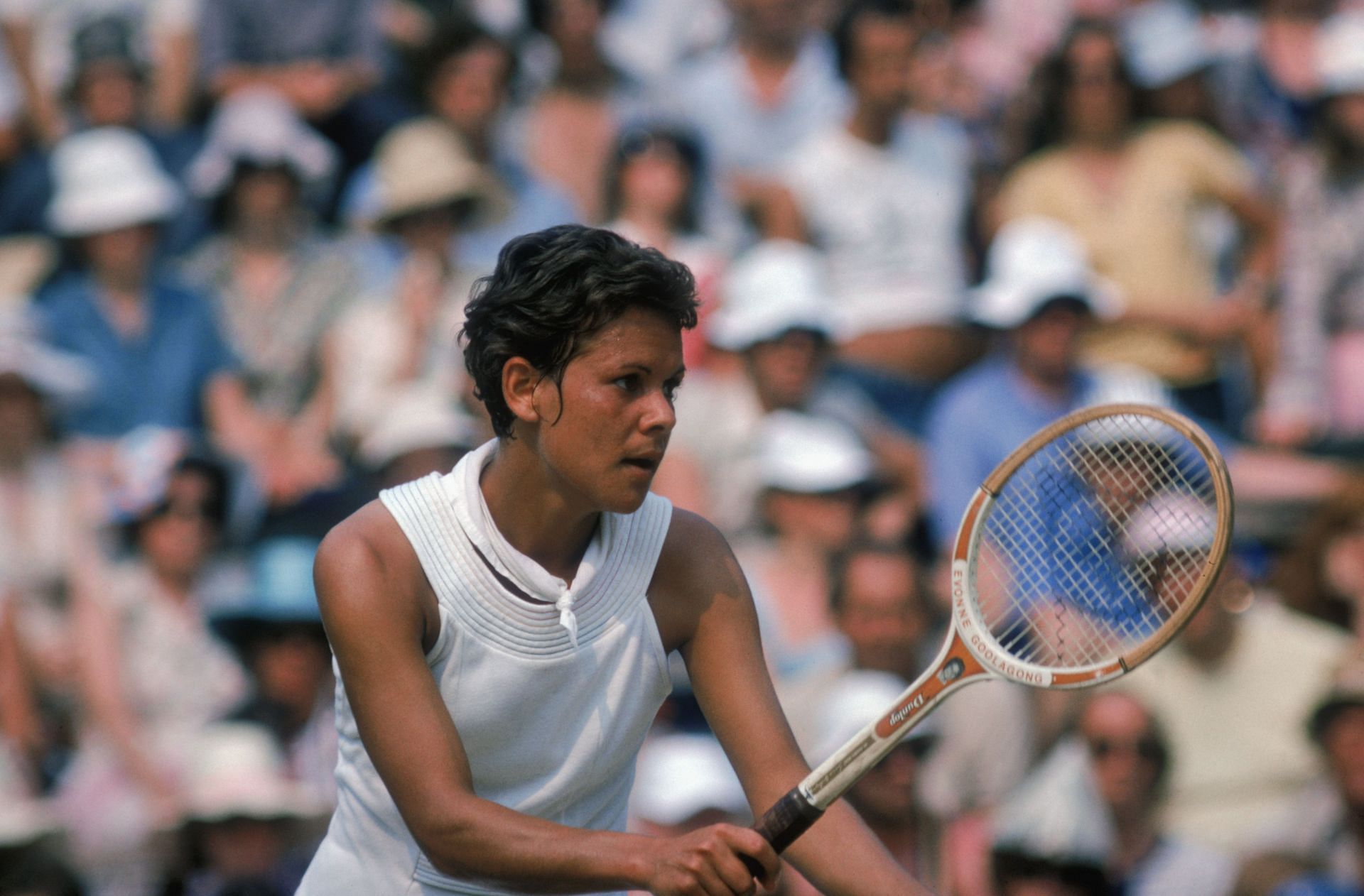 Evonne Goolagong won Wimbledon twice, in 1971 and 1980 (IMAGE: GETTY)