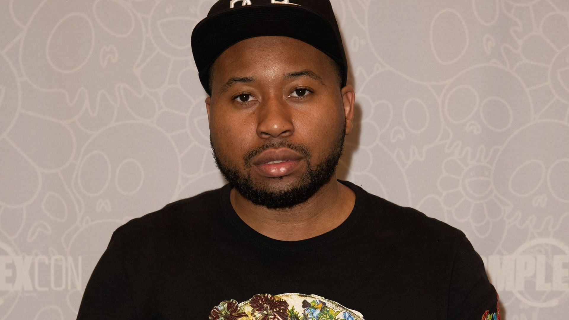 DJ Akademiks, also known as &quot;Ak&quot;, referenced in Childish Gambino&#039;s new song &#039;Yoshinoya&#039; (Photo by Earl Gibson III/Getty Images)