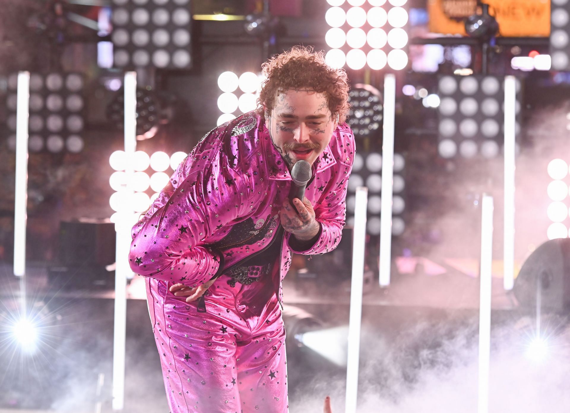 Times Square New Year&#039;s Eve 2020 Celebration. (Photo by Noam Galai/Getty Images)