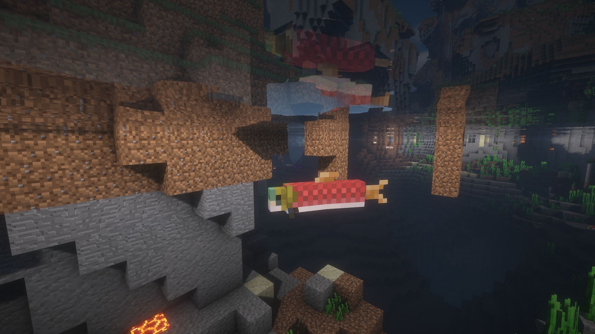 All of the game&#039;s fish, also also rabbits, make up the 1.5 heart mobs (Image via Mojang)