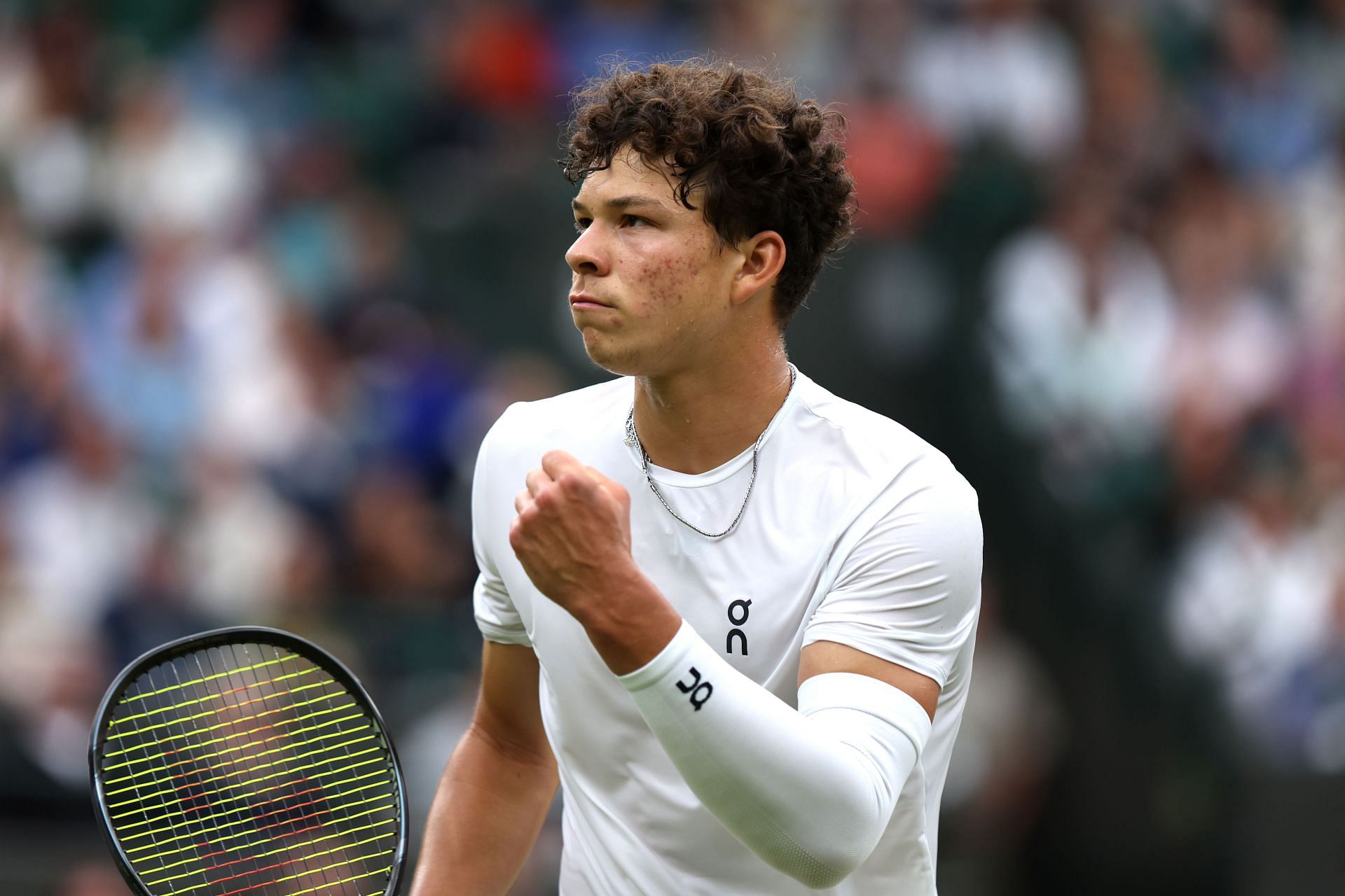 Ben Shelton at Wimbledon 2024 (Image via Getty)