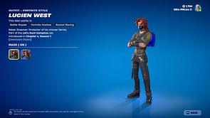 How to get Lucien West skin in Fortnite