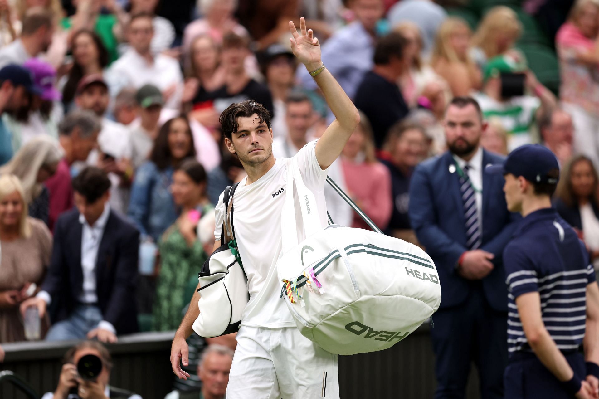 Taylor Fritz at Wimbledon 2024