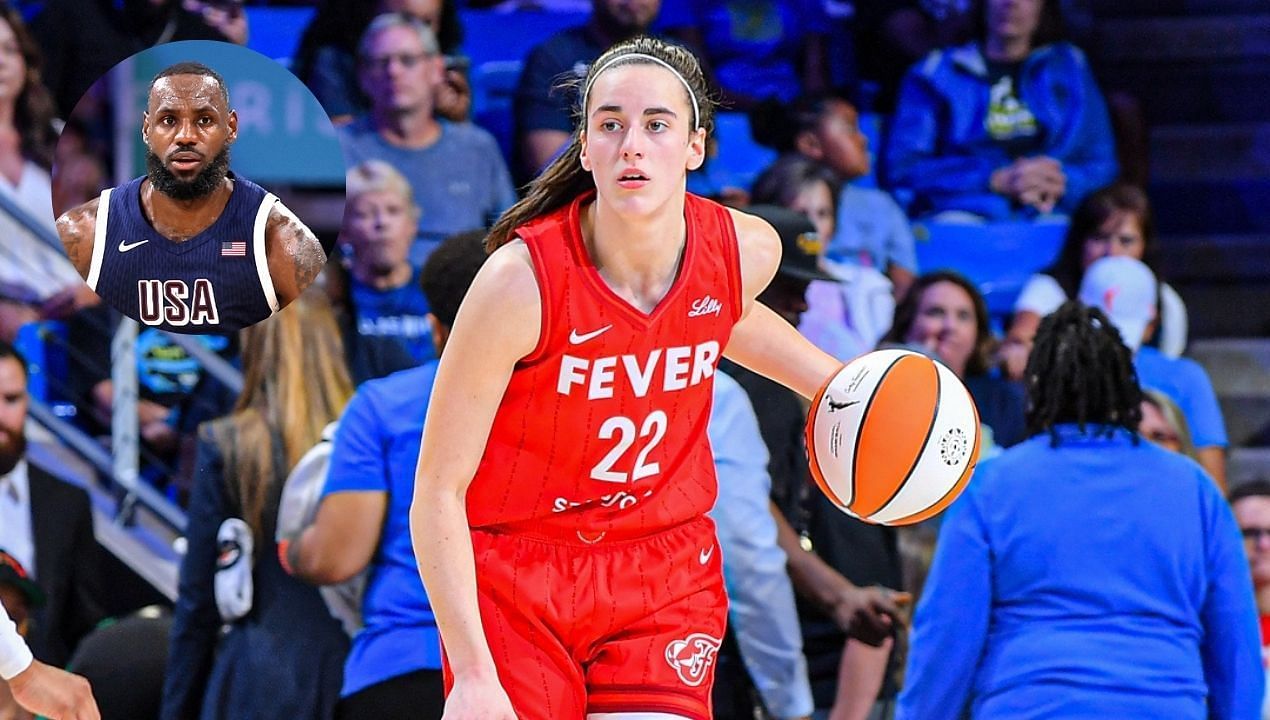 Caitlin Clark leads the WNBA in assists this season. (Credit: Indiana Fever and USA Basketball/X)