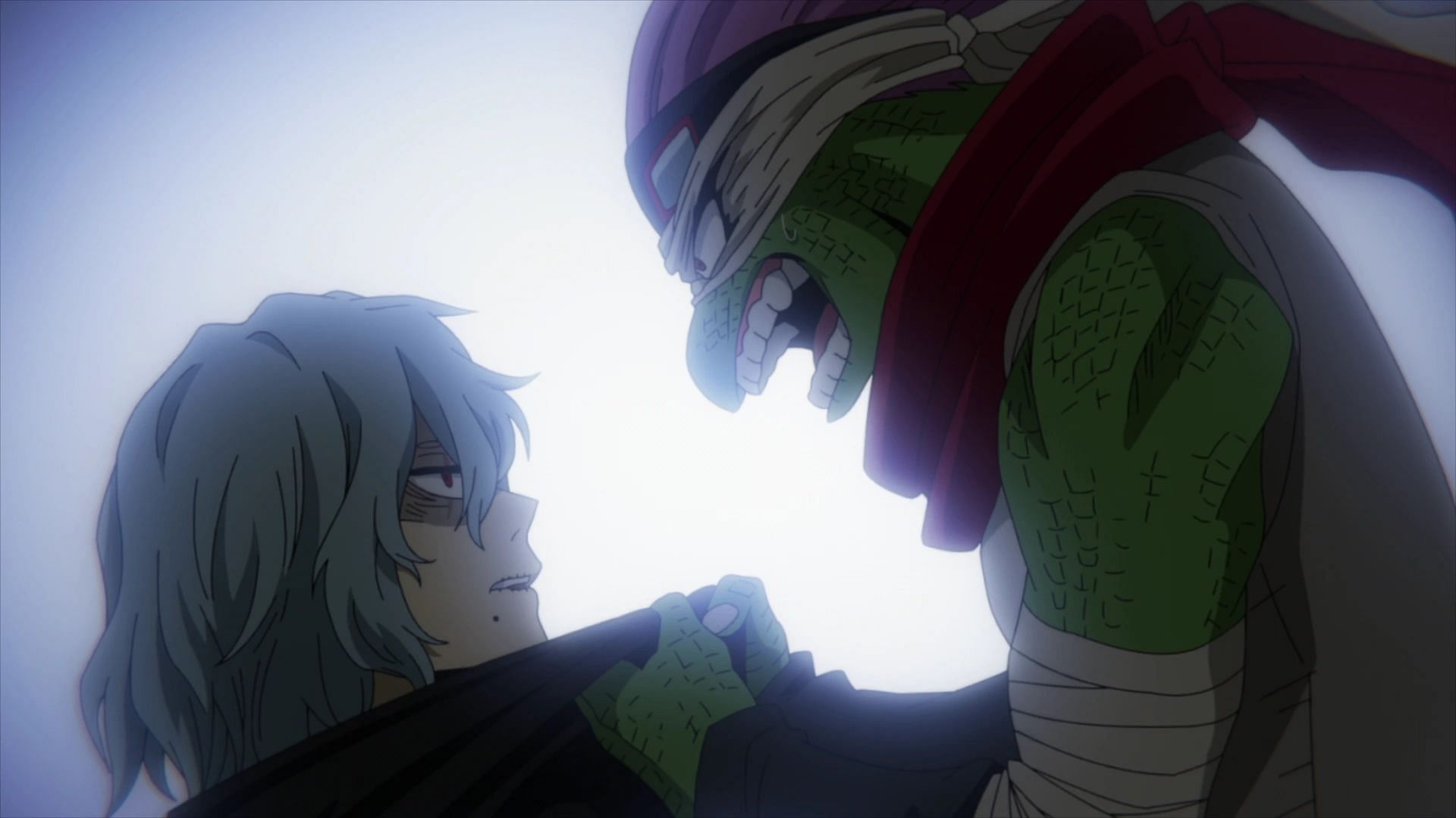 Shigaraki and Spinner in My Hero Academia anime (Image via Bones)