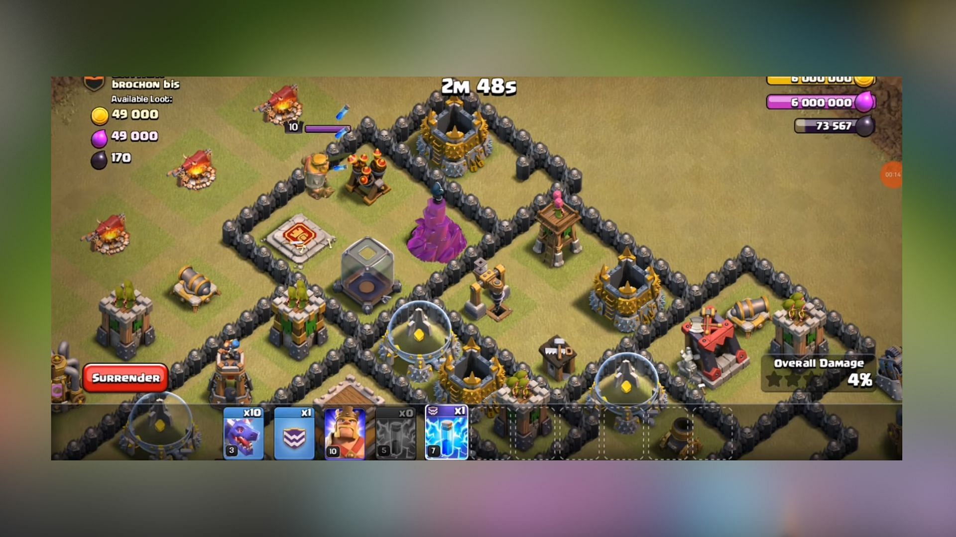 DragLoon attacking strategy (Image via Supercell)