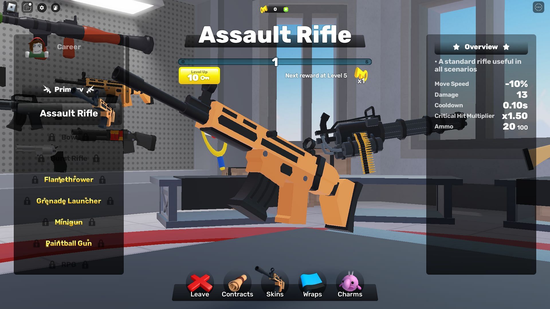 Roblox: Rivals All Weapons Guide