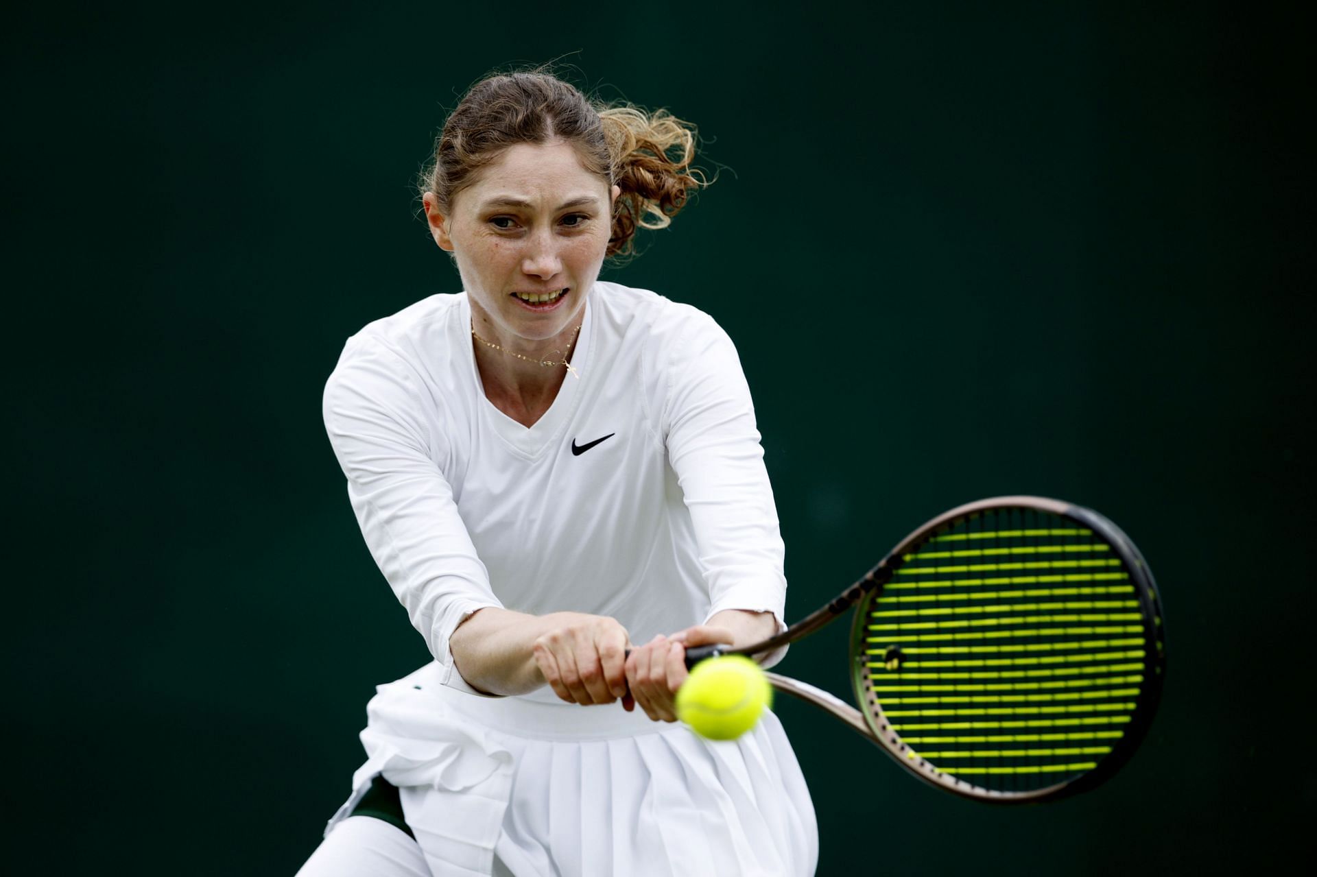 Cristina Bucsa at Wimbledon 2024. (Photo: Getty)