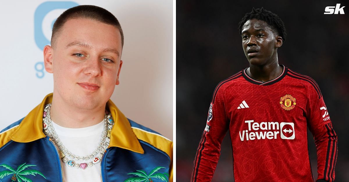 Aitch wanted the barber to let Kobbie Mainoo bask in his new look.