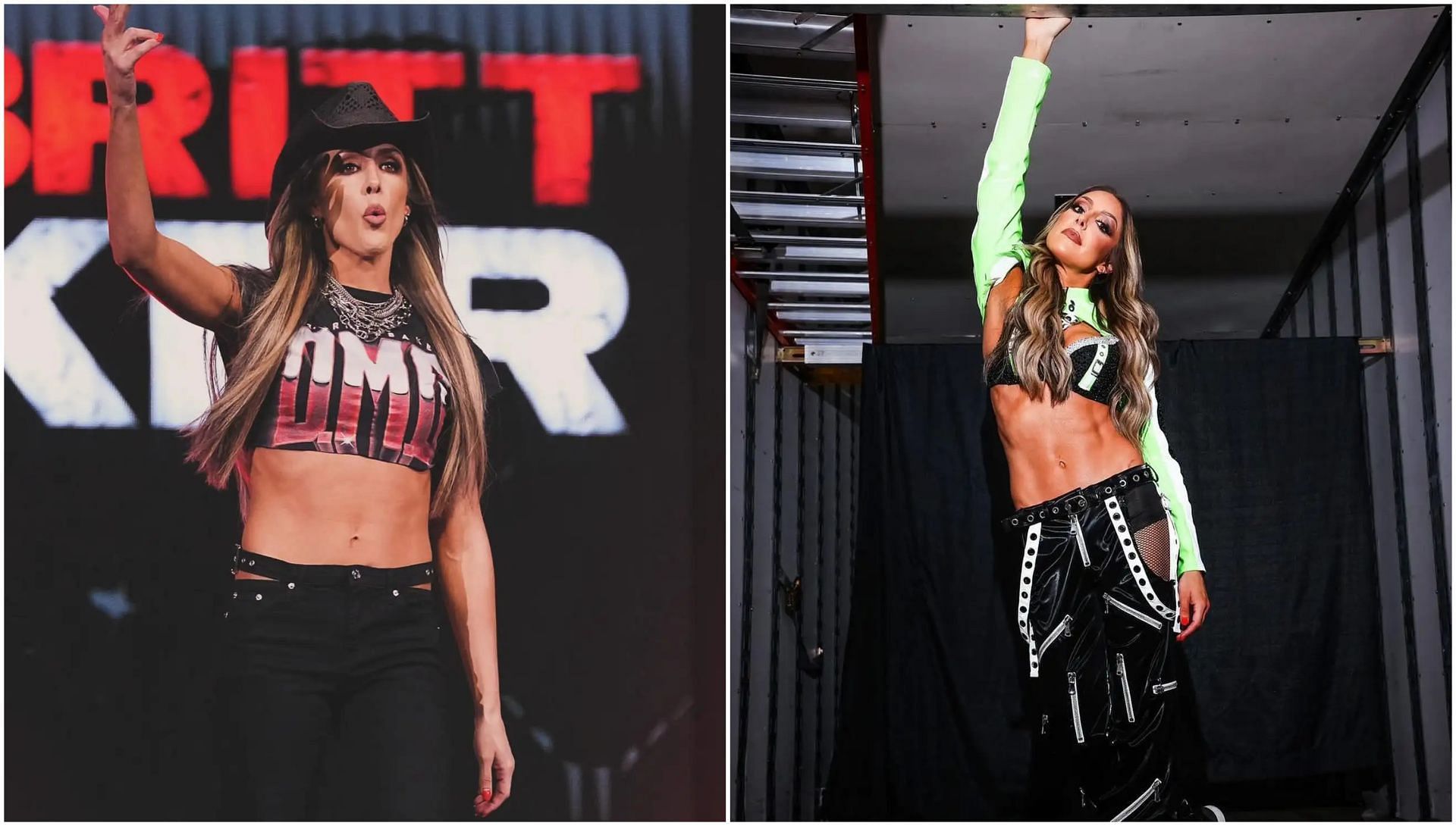 Britt Baker heads out at AEW Dynamite, Baker returns at Forbidden Door