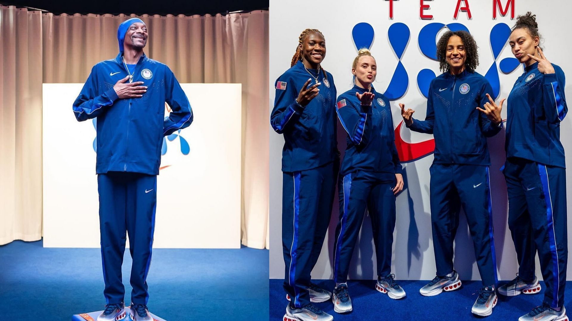 Rapper Snoop Dogg and the 3X3 Team USA