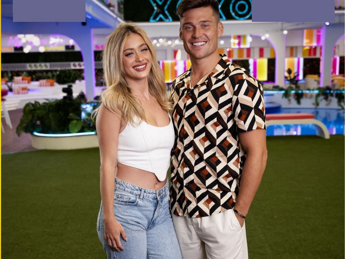 Kaylor and Aaron from Love Island USA season 6 (Image via Instagram/@loveislandusa)