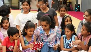 Dipa Karmakar inspires young athletes at Leap Gymnastics in Mumbai