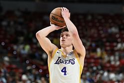 Why is Dalton Knecht not playing tonight? Exploring the reason behind Lakers No. 55 pick's absence vs Hawks