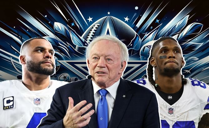 Cowboys legend says Jerry Jones is "screwed" as Dallas pushes against salary cap with Dak Prescott, CeeDee Lamb deals pending