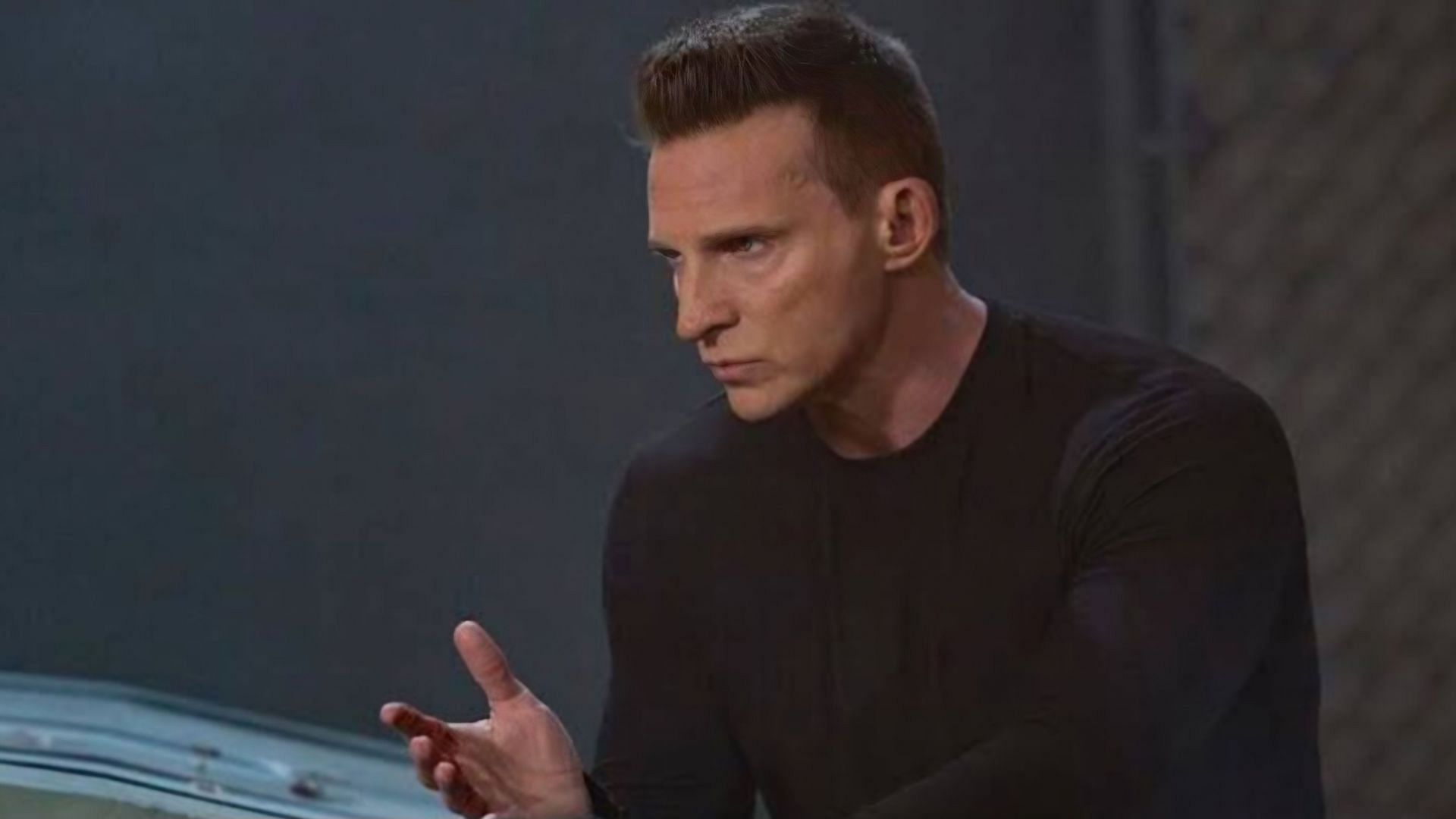 Steve Burton as Jason Morgan in a still from General Hospital